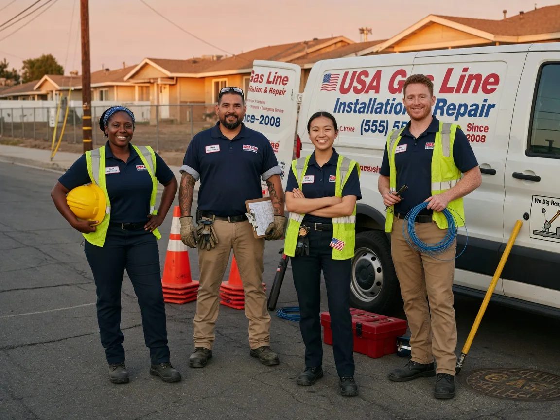 Gas Line Installation company in Noxapater, MS